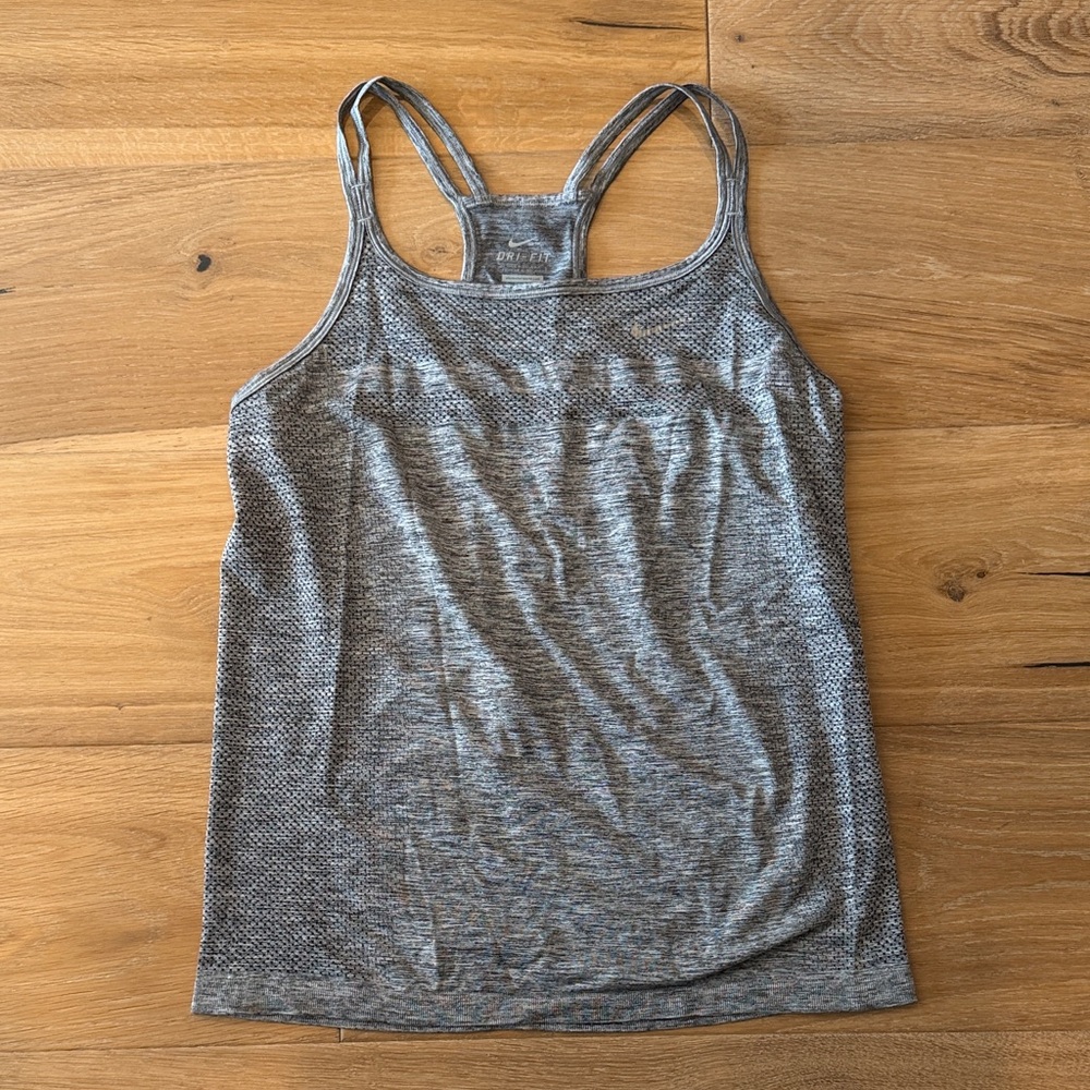 Nike Heather Gray Women's Tank Top